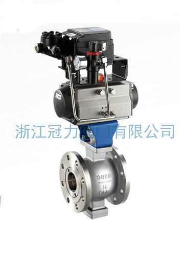 V型球閥：零部件少，使用操作方便！