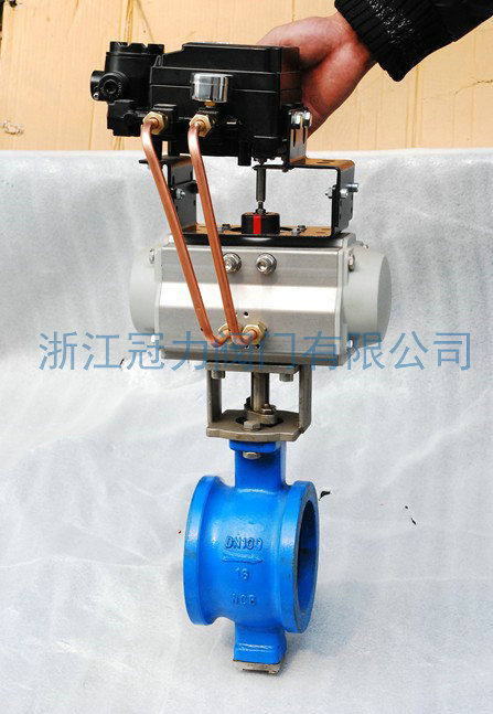 氣動(dòng)V型調(diào)節(jié)球閥在通氣后常開有哪些原因？